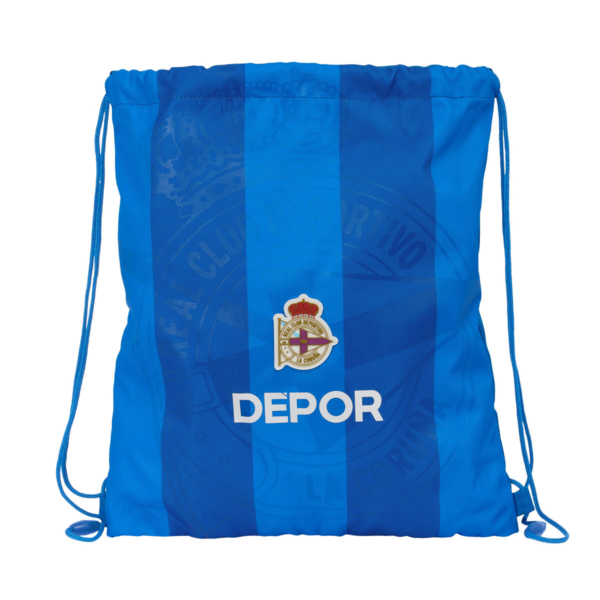 Backpack with Strings R. C. Deportivo de La Coruña Blue 35 x 40 x 1 cm Backpack with Strings R. C. Deportivo de La Coruña Blue 35 x 40 x 1 cm
