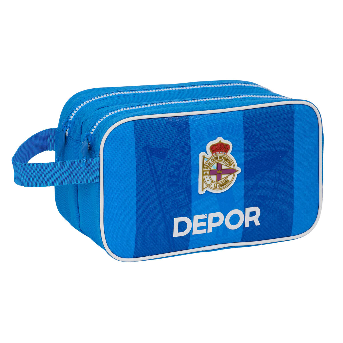 School Toilet Bag R. C. Deportivo de La Coruña Blue Sporting 26 x 15 x 12.5 cm School Toilet Bag R. C. Deportivo de La Coruña Blue Sporting 26 x 15 x 12.5 cm