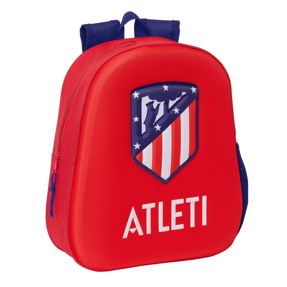 3D School Bag AtlÃ©tico Madrid Red 27 x 33 x 10 cm
