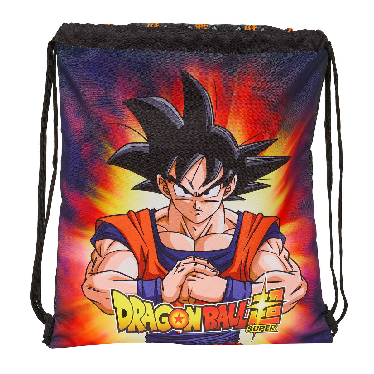 Backpack with Strings Dragon Ball Black 35 x 40 x 1 cm Backpack with Strings Dragon Ball Black 35 x 40 x 1 cm