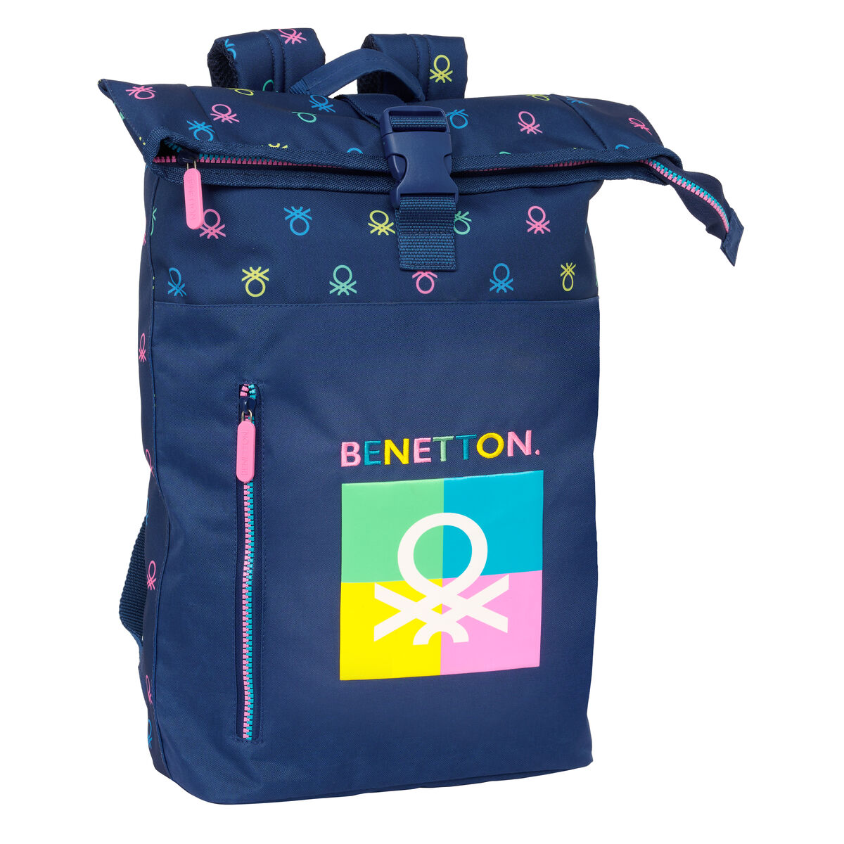 Laptop Backpack Benetton Cool Navy Blue 28 x 42 x 13 cm Laptop Backpack Benetton Cool Navy Blue 28 x 42 x 13 cm
