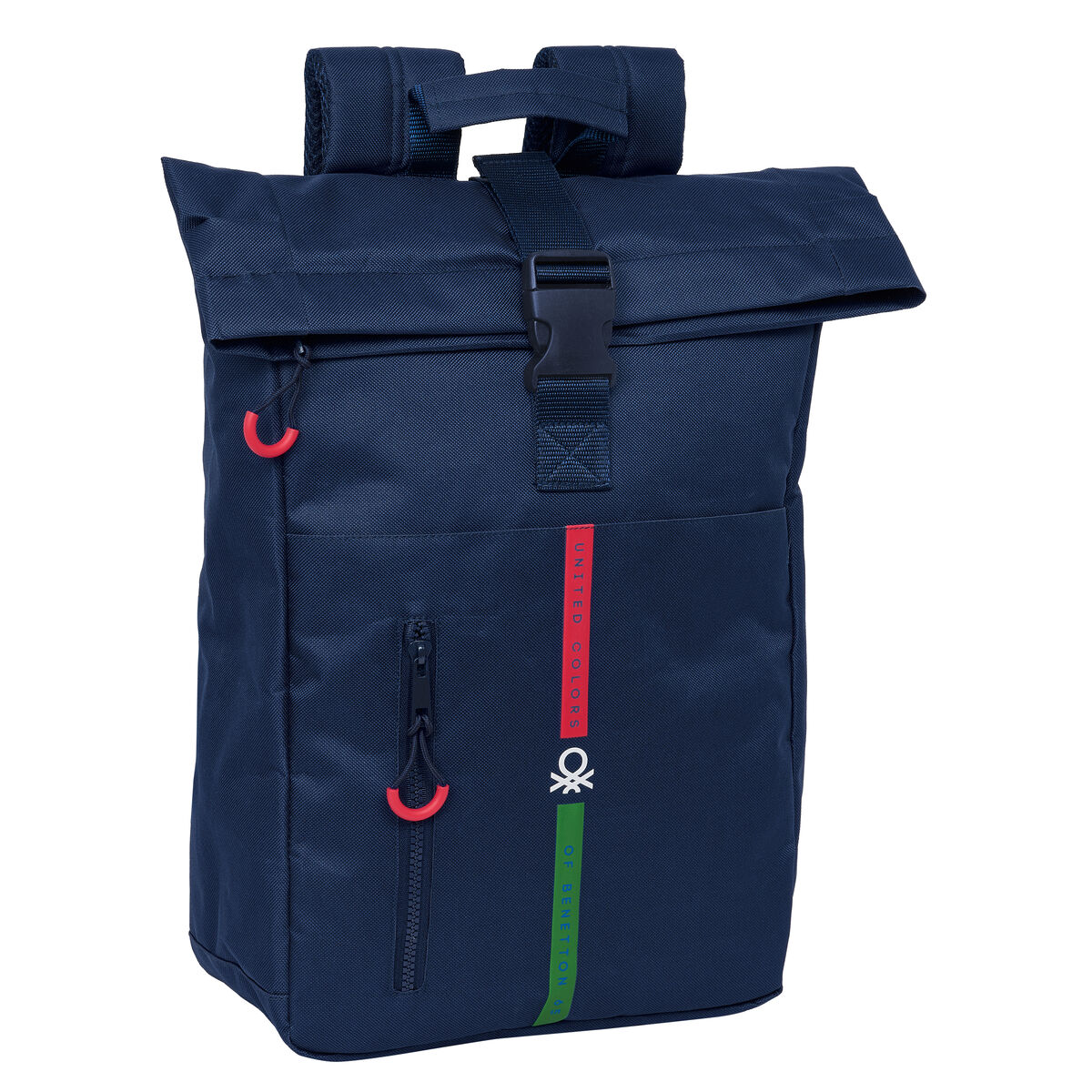 Laptop Backpack Benetton Italy Navy Blue 28 x 42 x 13 cm Laptop Backpack Benetton Italy Navy Blue 28 x 42 x 13 cm