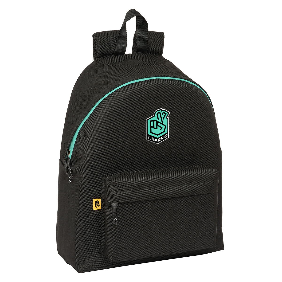 School Bag Kings League El barrio Black 33 x 42 x 15 cm School Bag Kings League El barrio Black 33 x 42 x 15 cm