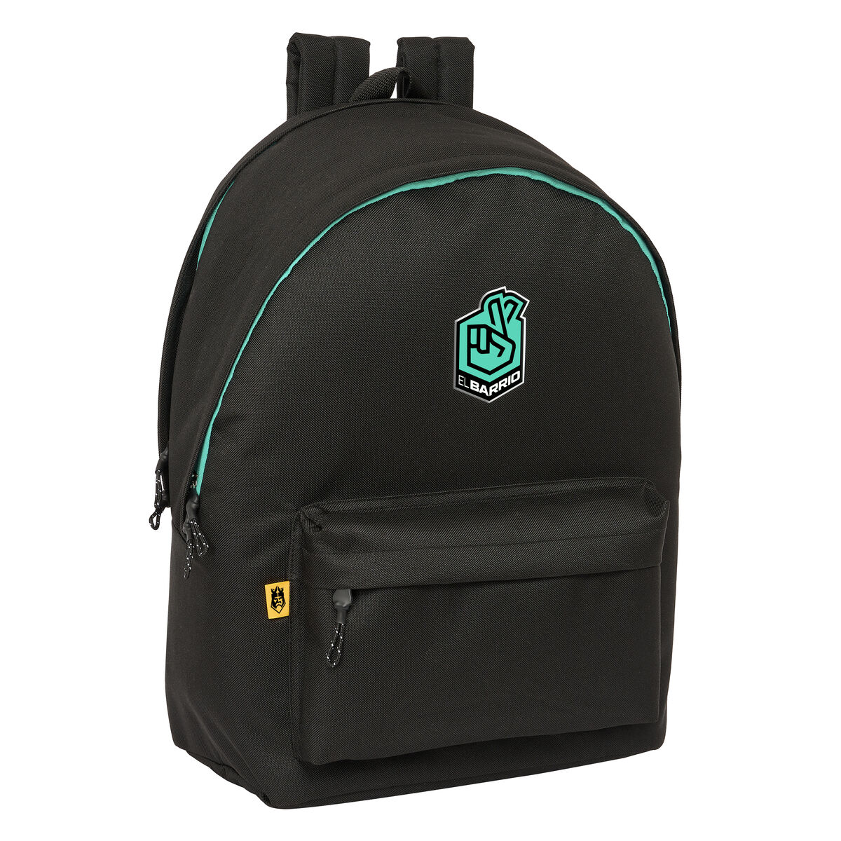 Laptop Backpack Kings League KINGS LEAGUE “EL BARRIO” Black 31 x 44 x 18 cm