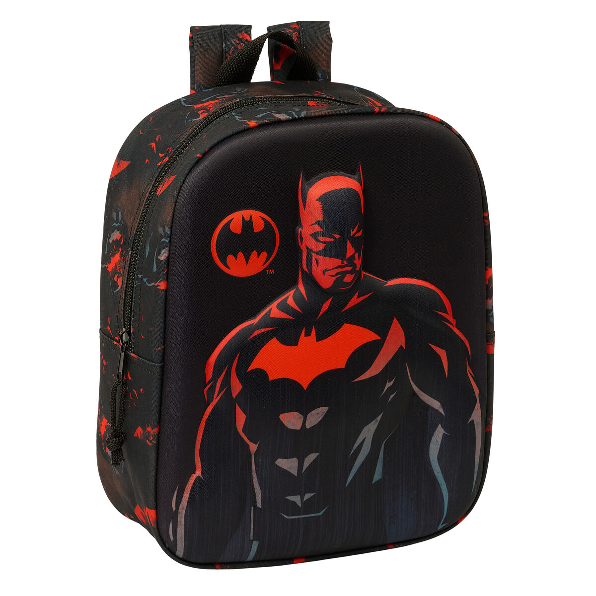 School Bag Batman Black 22 x 27 x 10 cm 3D School Bag Batman Black 22 x 27 x 10 cm 3D
