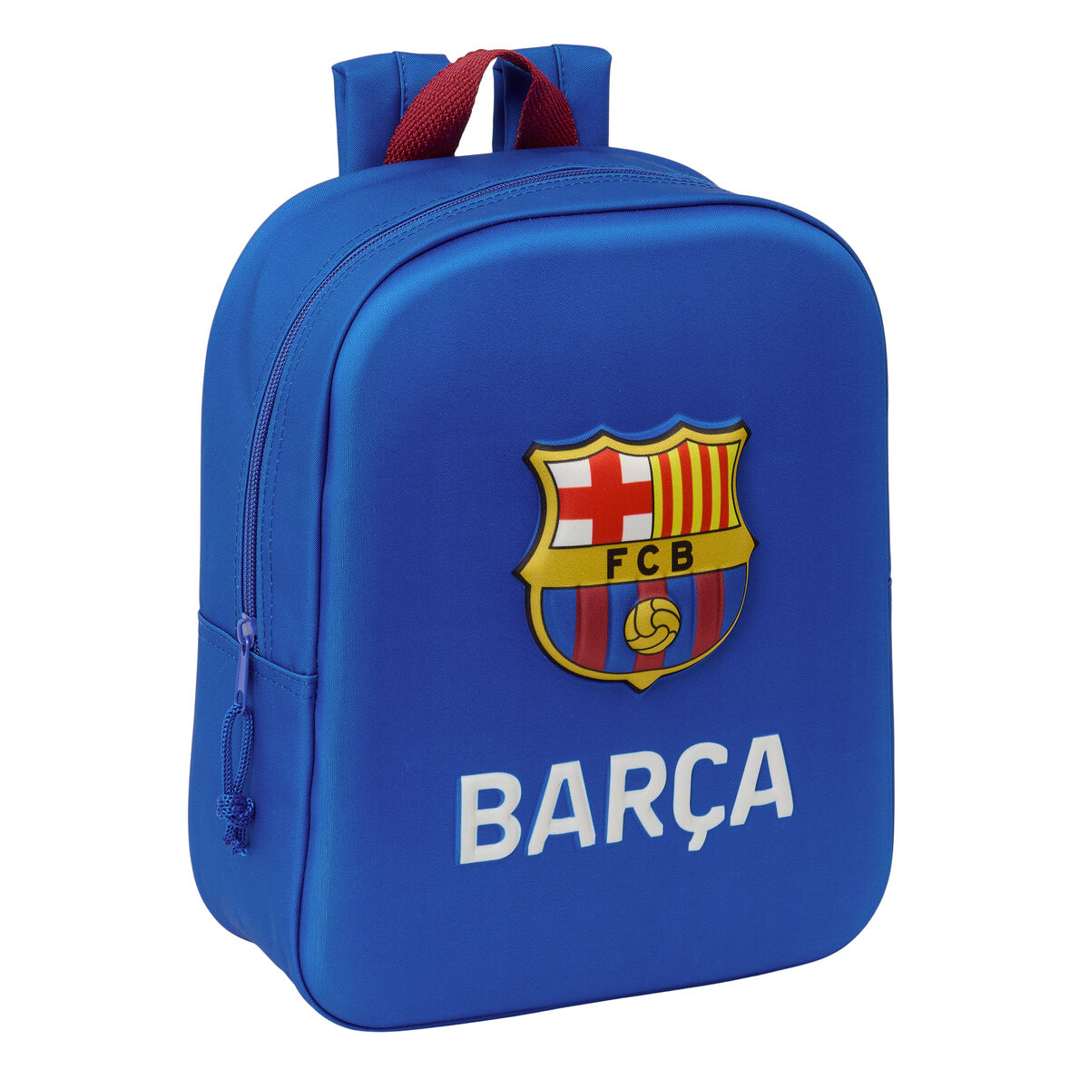 School Bag F.C. Barcelona Navy Blue 22 x 27 x 10 cm 3D School Bag F.C. Barcelona Navy Blue 22 x 27 x 10 cm 3D