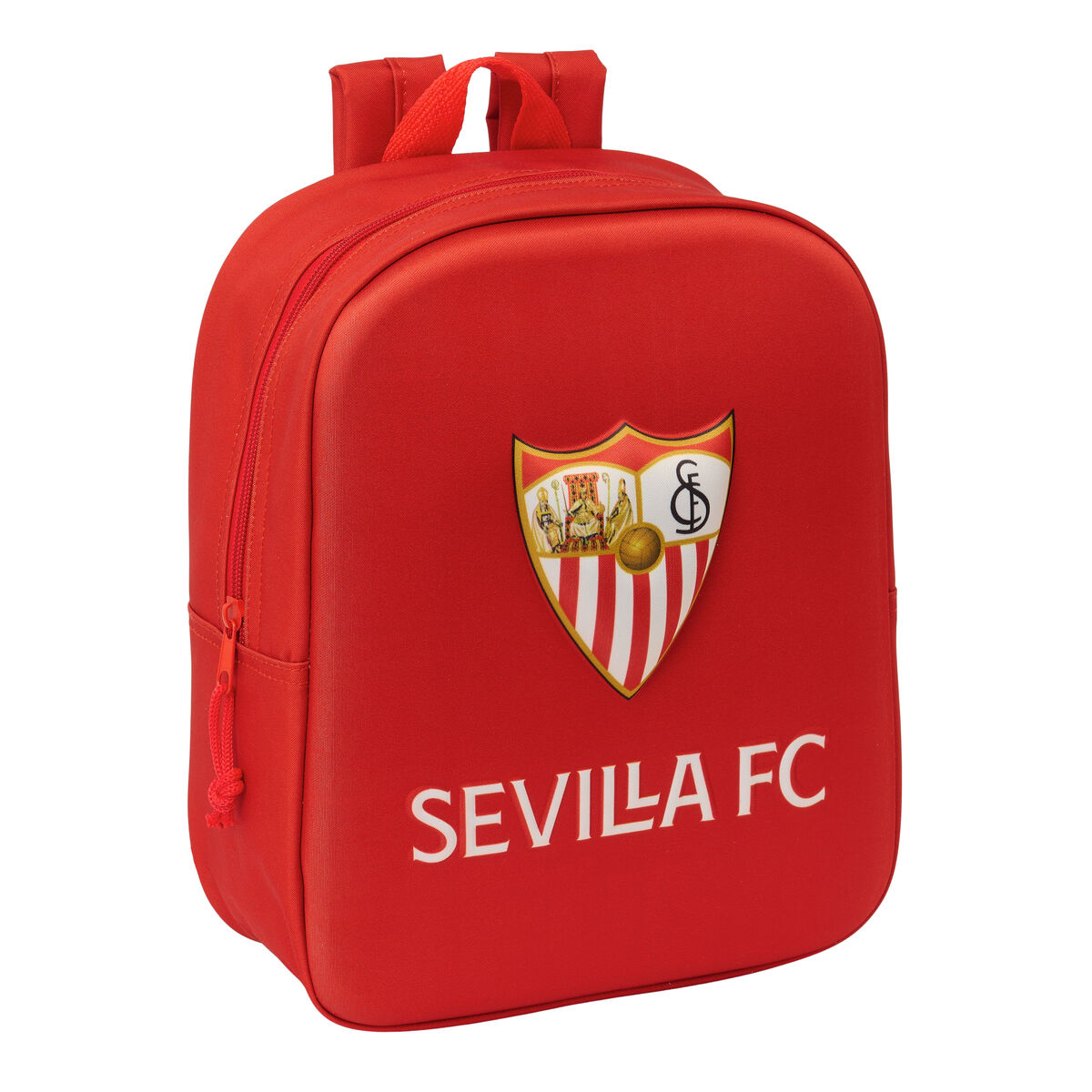 School Bag Sevilla Fútbol Club Red 22 x 27 x 10 cm 3D School Bag Sevilla Fútbol Club Red 22 x 27 x 10 cm 3D