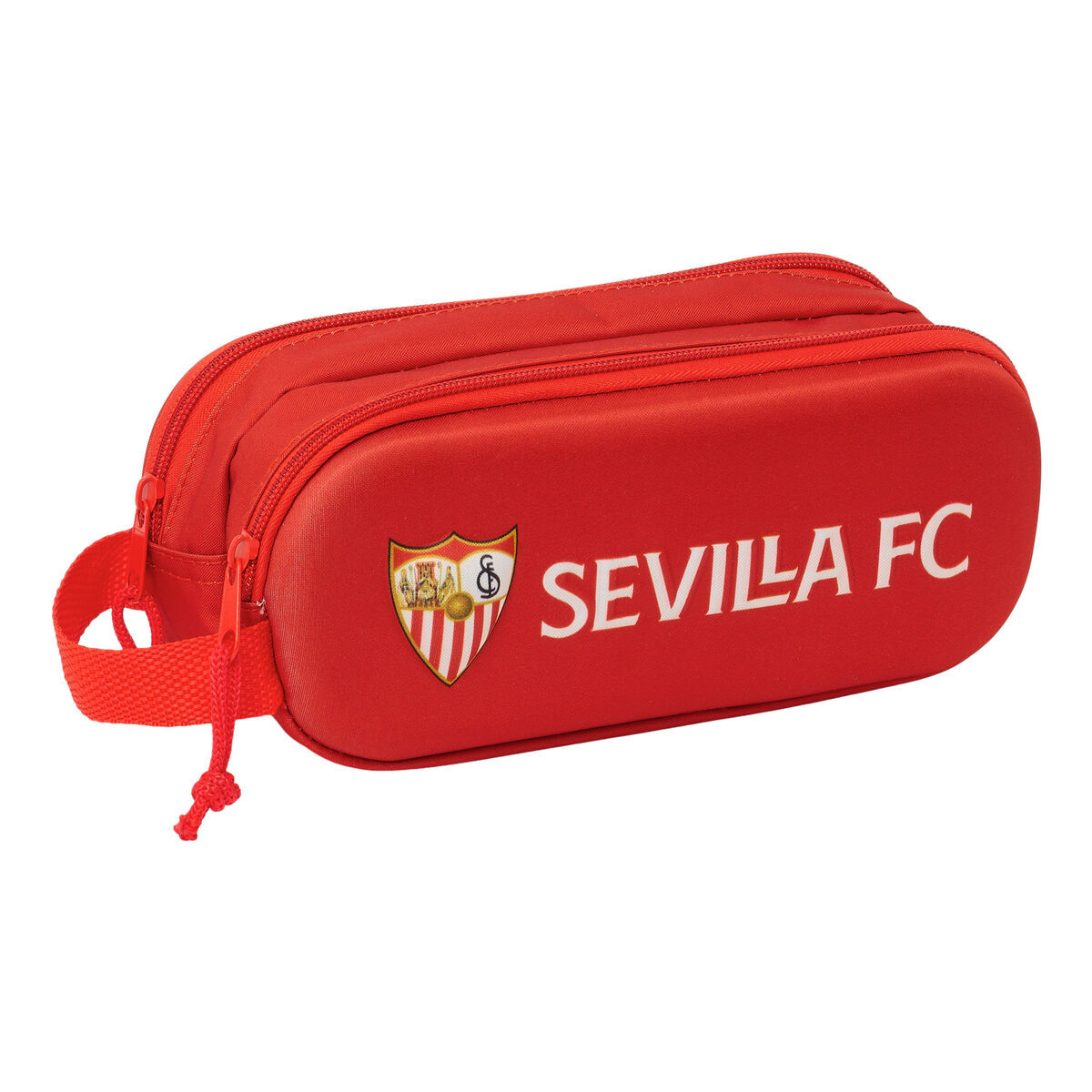 Double Carry-all Sevilla Fútbol Club Red 21 x 8 x 6 cm 3D Double Carry-all Sevilla Fútbol Club Red 21 x 8 x 6 cm 3D