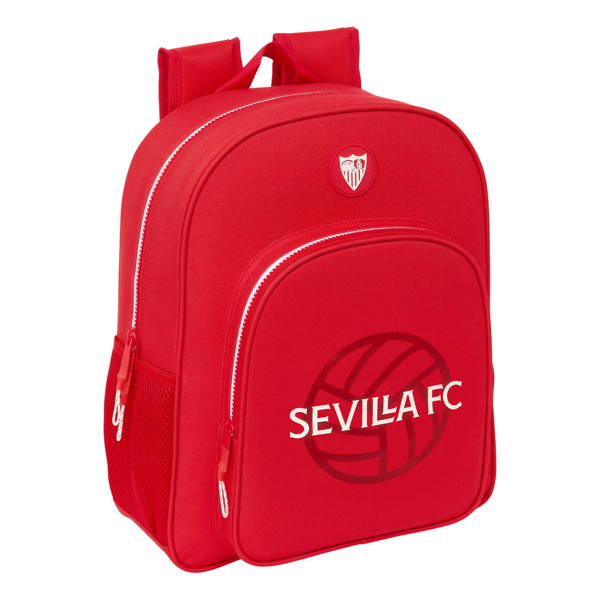 School Bag Sevilla FÃºtbol Club Red 32 x 38 x 12 cm