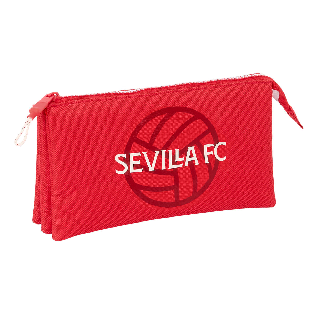 Triple Carry-all Sevilla Fútbol Club Red 22 x 12 x 3 cm Triple Carry-all Sevilla Fútbol Club Red 22 x 12 x 3 cm