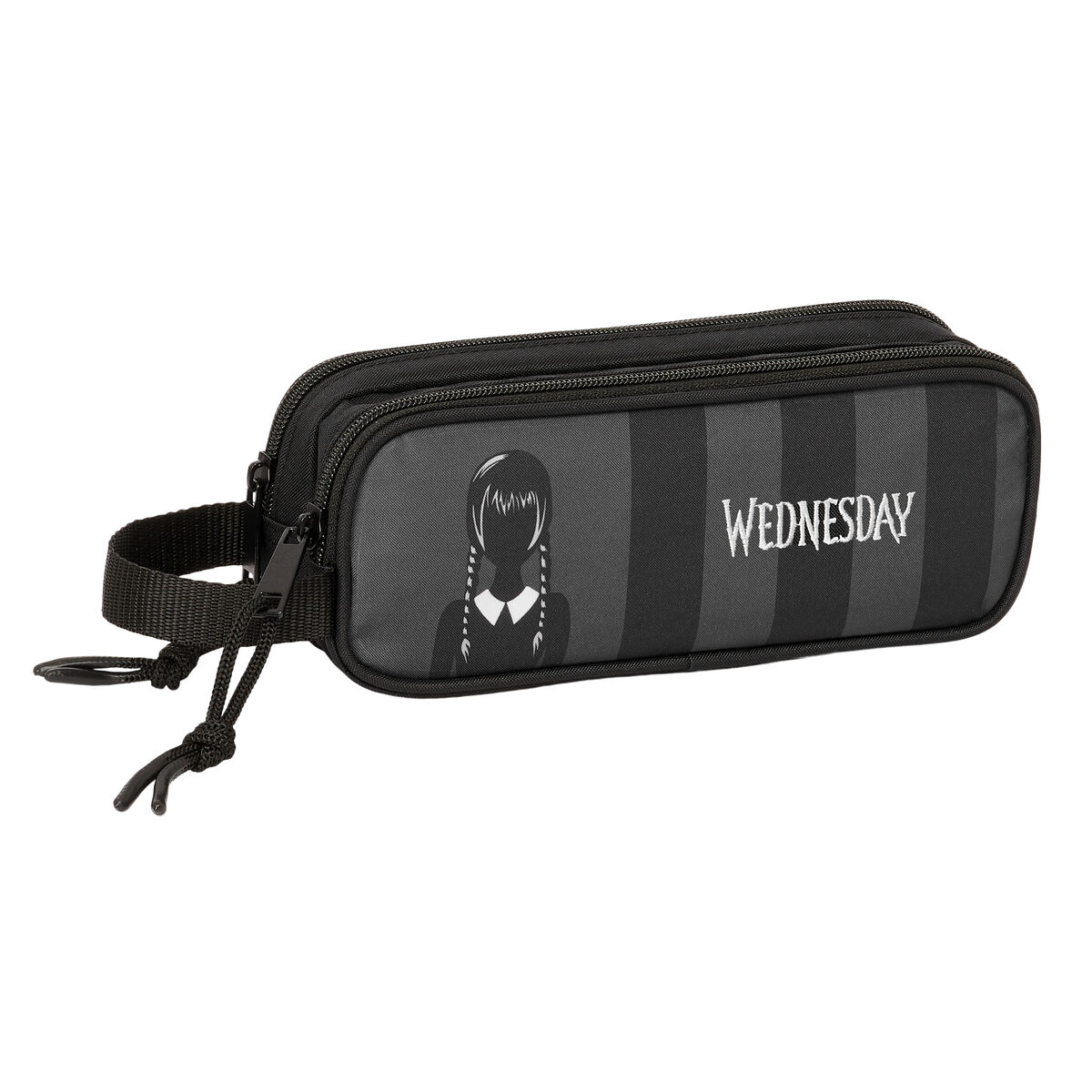 Double Carry-all Wednesday Black 21 x 8 x 6 cm Double Carry-all Wednesday Black 21 x 8 x 6 cm
