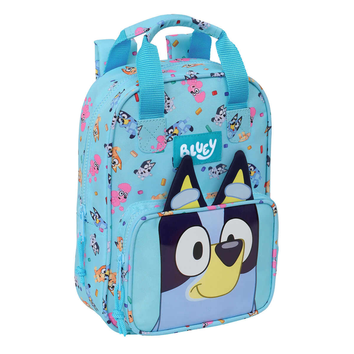 School Bag Bluey Sky blue 20 x 28 x 8 cm School Bag Bluey Sky blue 20 x 28 x 8 cm