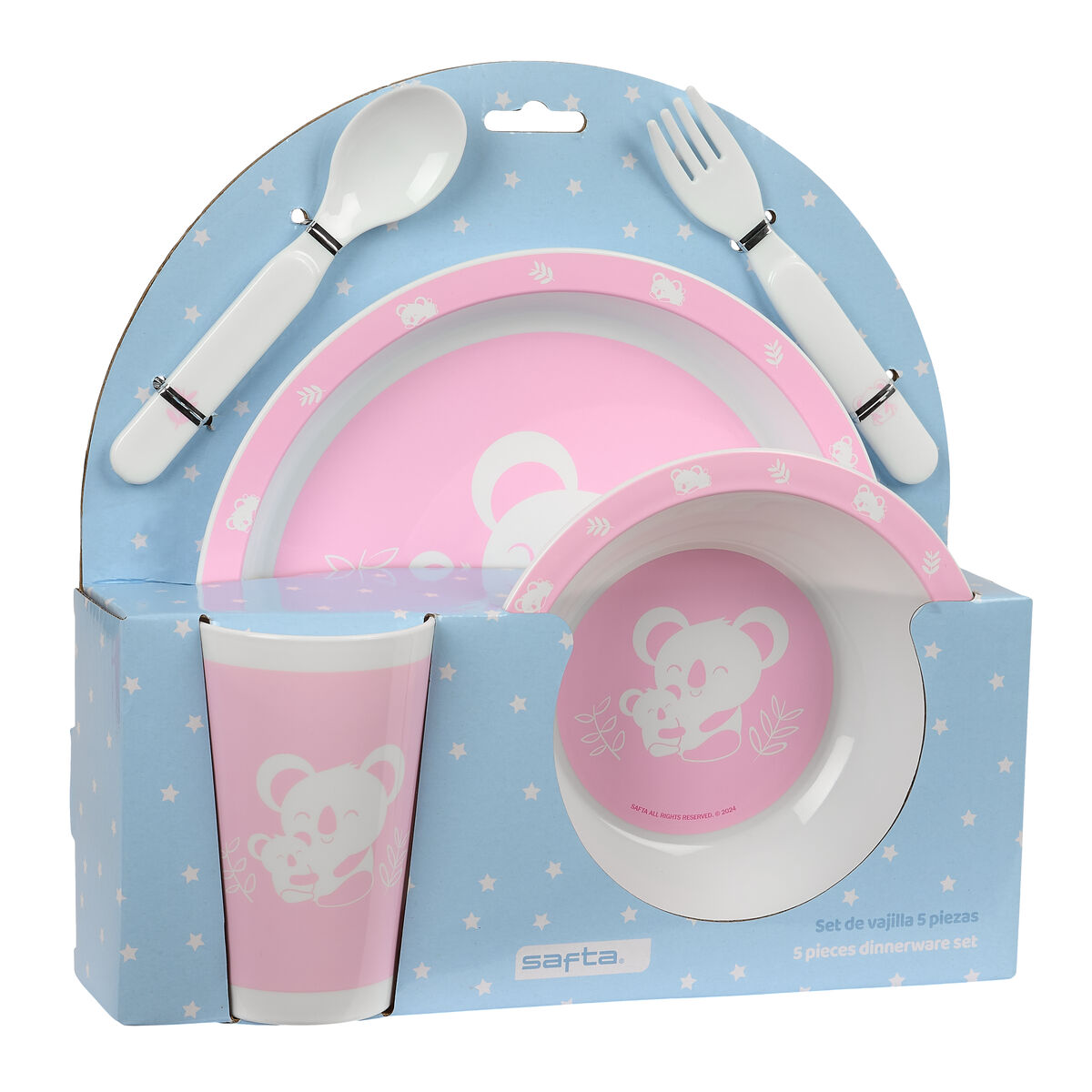 Children’s dish set Safta Koala Polyester 26 x 26 x 9 cm Children’s dish set Safta Koala Polyester 26 x 26 x 9 cm