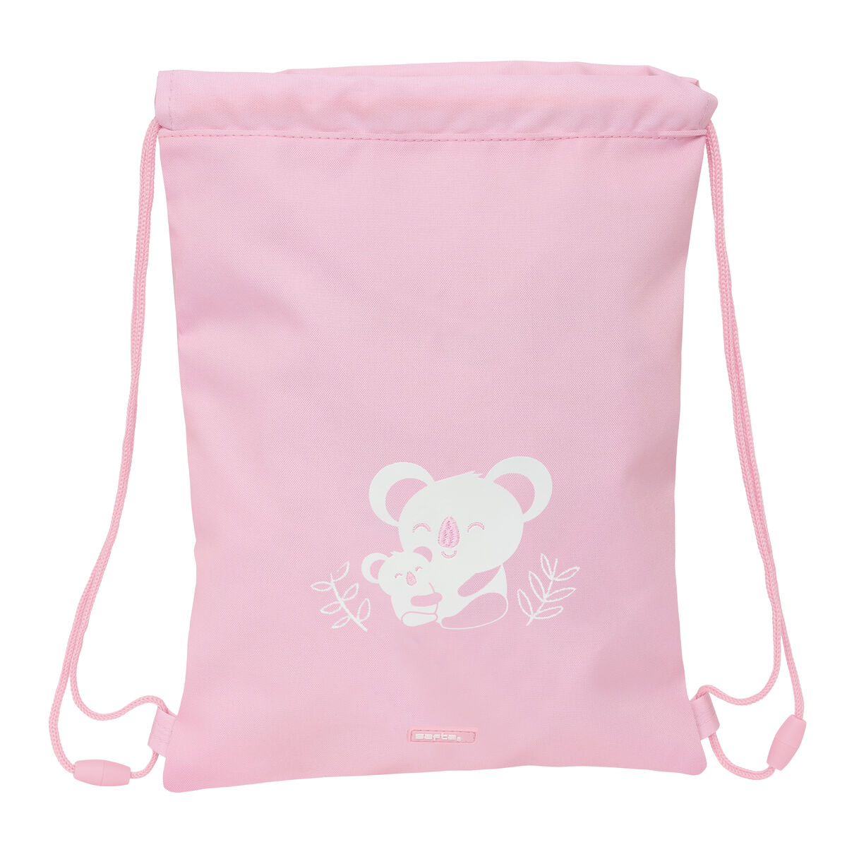 Backpack with Strings Safta Koala Pink 26 x 34 x 1 cm