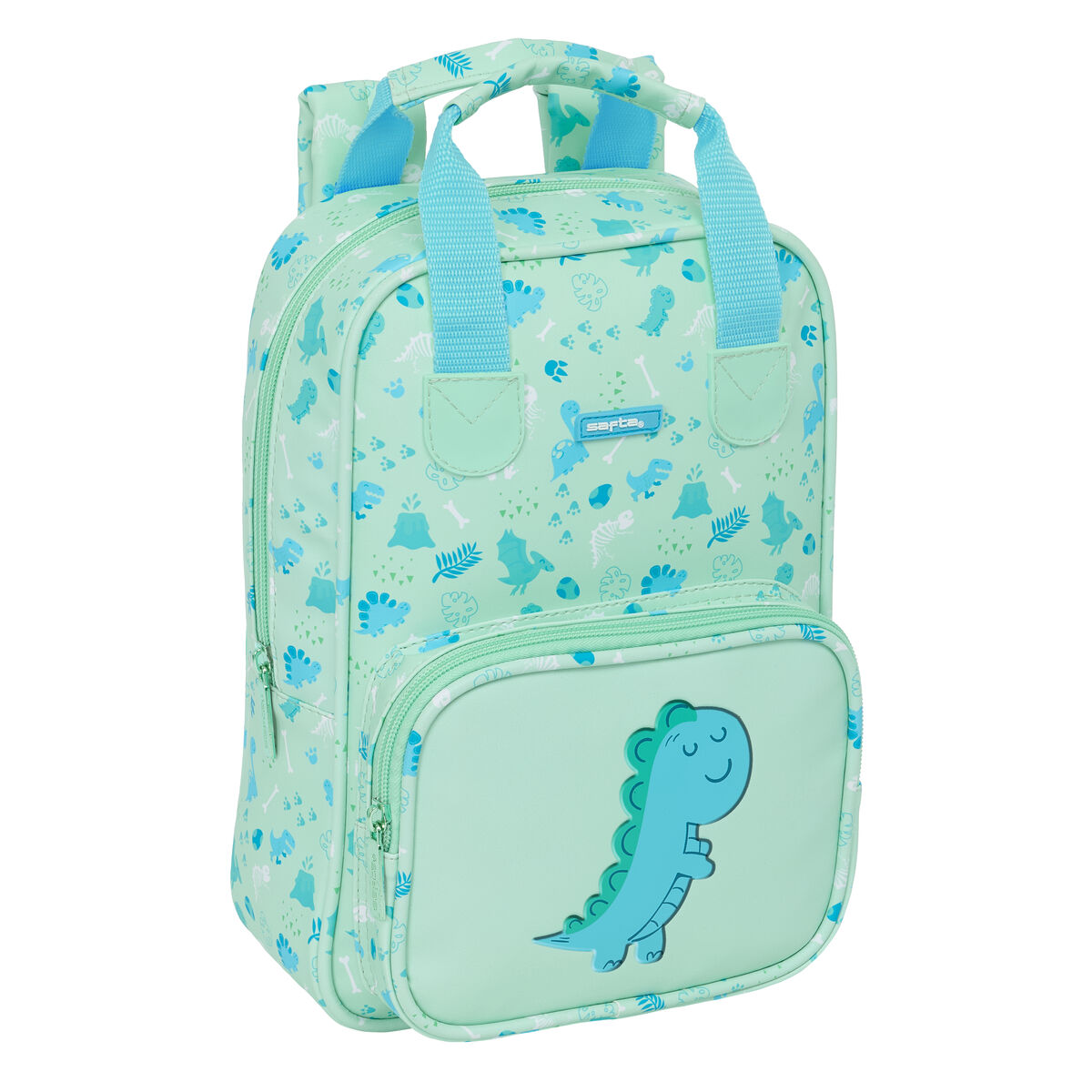 Child bag Safta Dino Green 20 x 28 x 8 cm Child bag Safta Dino Green 20 x 28 x 8 cm
