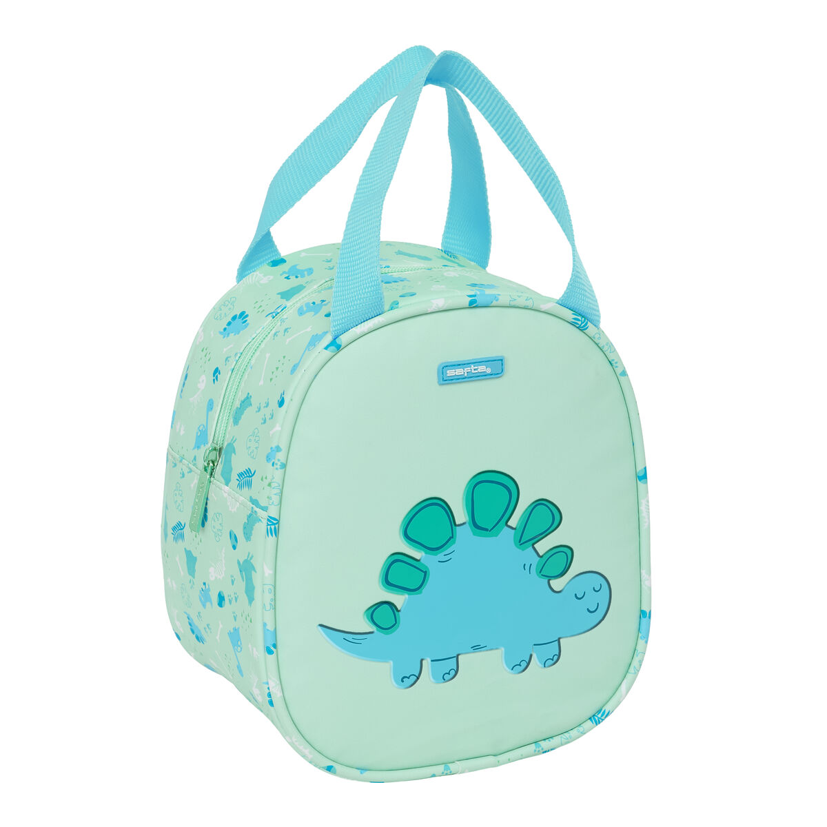 Thermal Lunchbox Safta Dino Green 19 x 22 x 14 cm