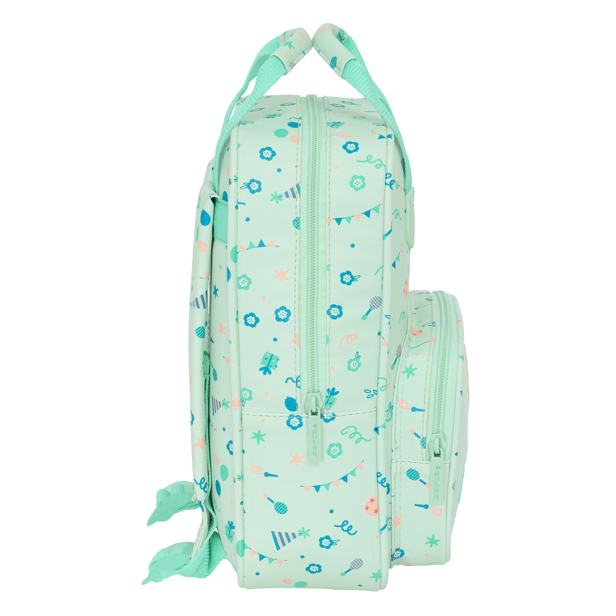 Child bag Safta Fiesta Green 20 x 28 x 8 cm