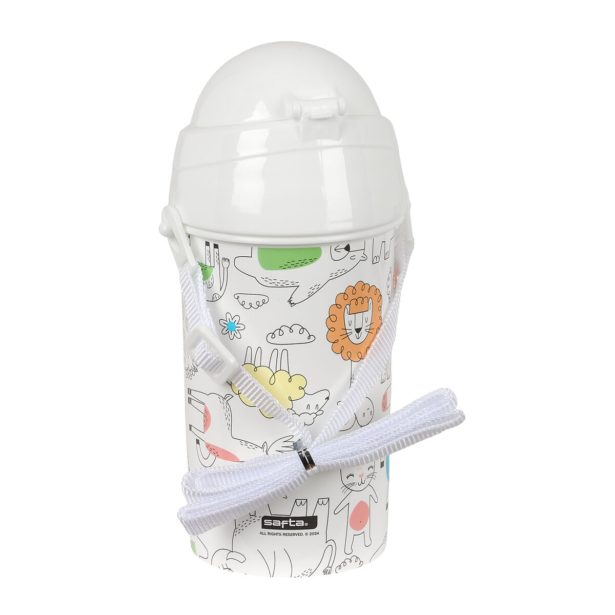 Water bottle Safta Zoo Beige PVC 500 ml
