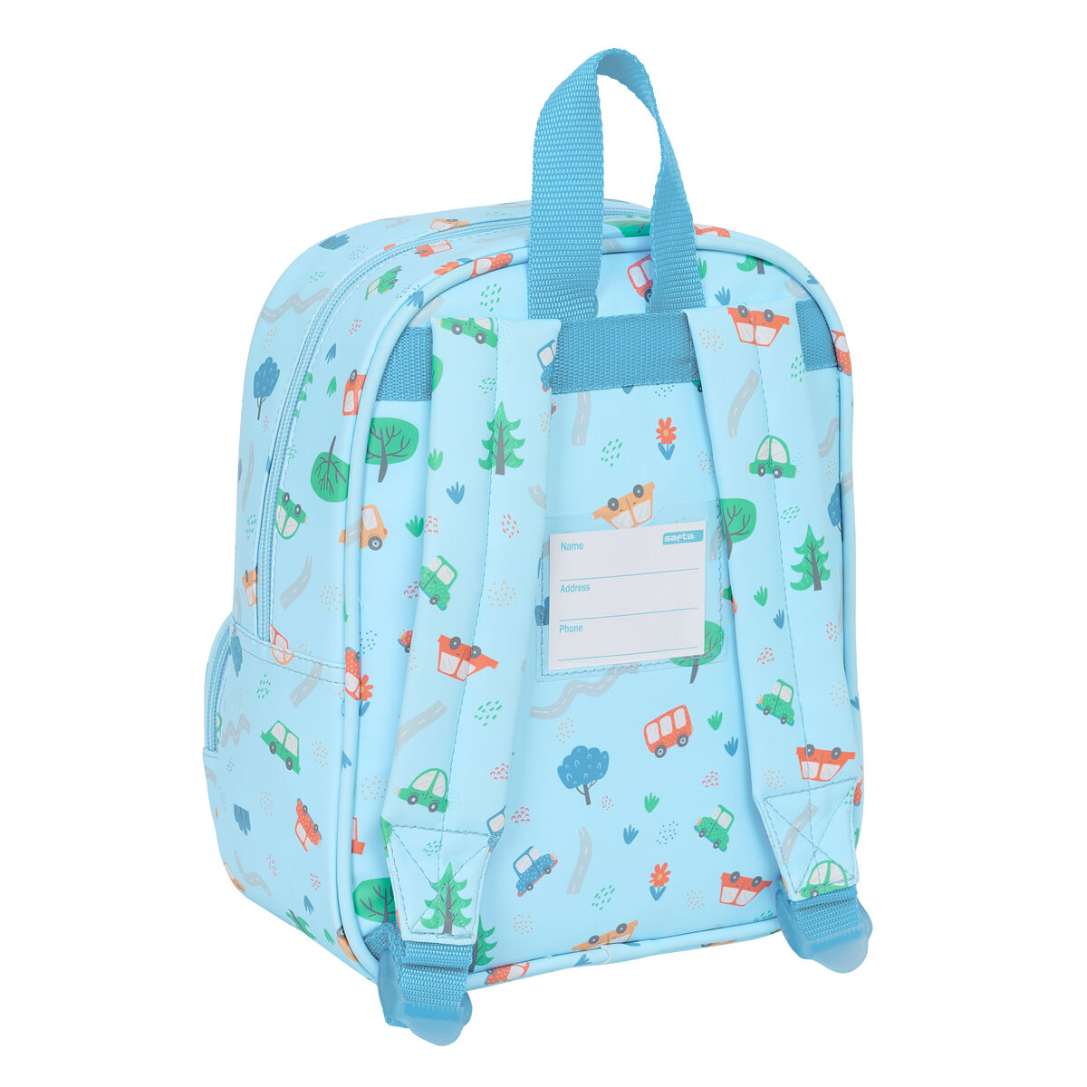 Child bag Safta Coches Blue 22 x 27 x 10 cm