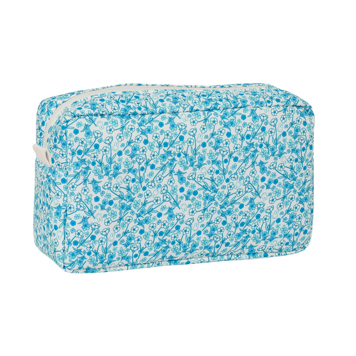 Travel Vanity Case Miffy Garden Turquoise 28 x 16 x 9 cm