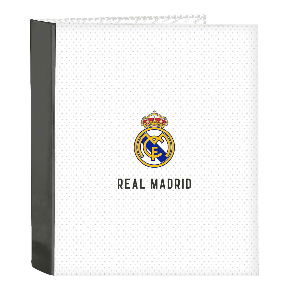 Ring binder Real Madrid C.F. 24/25 White Grey A4 27 x 33 x 6 cm Ring binder Real Madrid C.F. 24/25 White Grey A4 27 x 33 x 6 cm