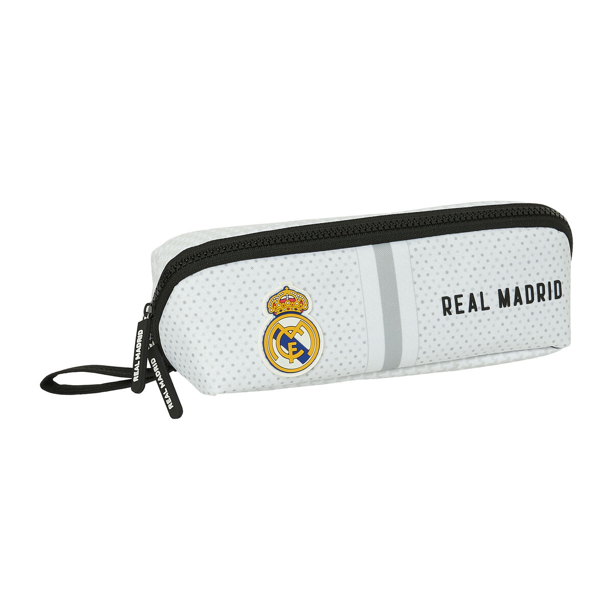 Holdall Real Madrid C.F. White Grey 20 x 8 x 8 cm Holdall Real Madrid C.F. White Grey 20 x 8 x 8 cm