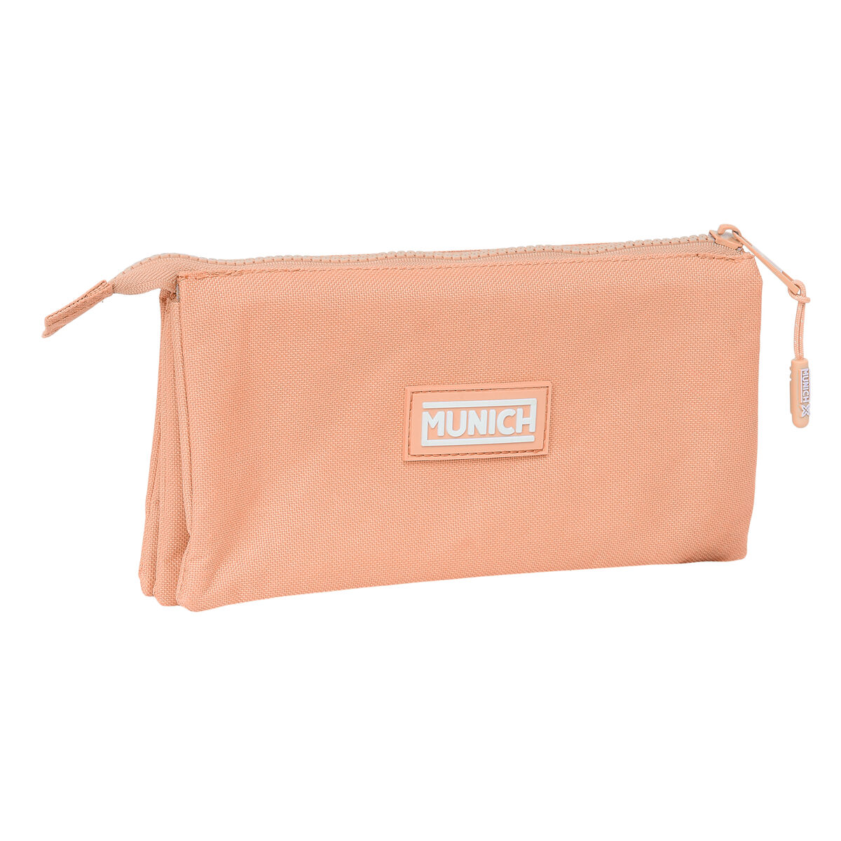 Triple Carry-all Munich Basic Peach 22 x 12 x 3 cm