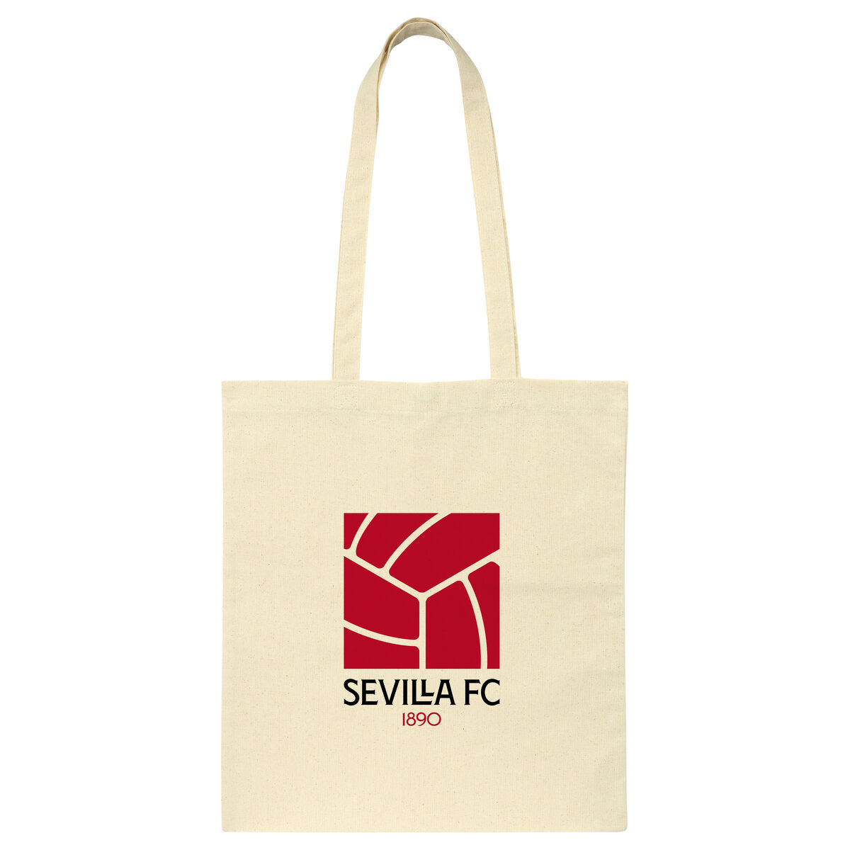 Bag Sevilla Ftbol Club Beige Cotton Bag Sevilla Ftbol Club Beige Cotton