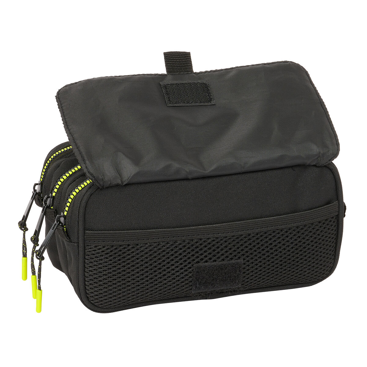 Triple Carry-all Munich Beat Black 21,5 x 10 x 8 cm