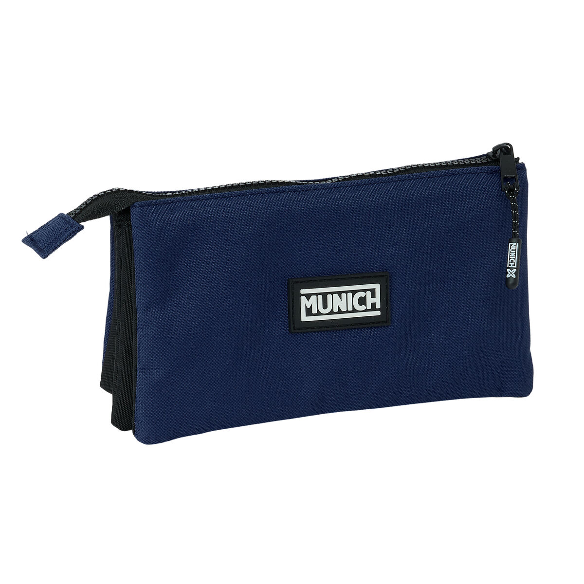 Triple Carry-all Munich Basic Navy Blue 22 x 12 x 3 cm Triple Carry-all Munich Basic Navy Blue 22 x 12 x 3 cm