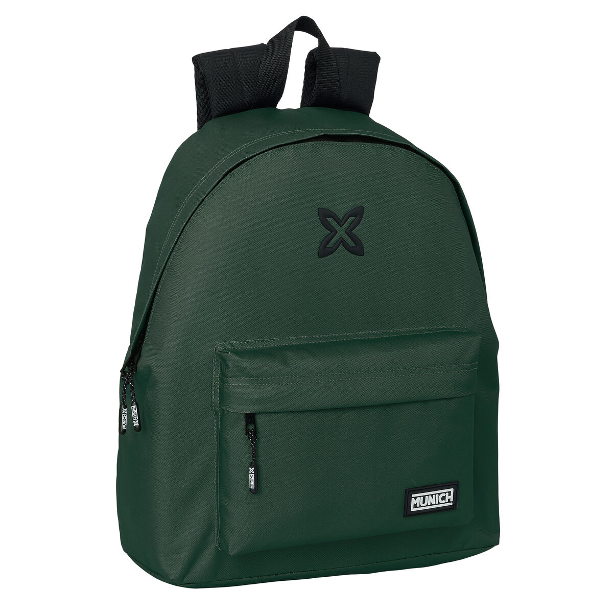 School Bag Munich Basic Green 33 x 42 x 15 cm School Bag Munich Basic Green 33 x 42 x 15 cm