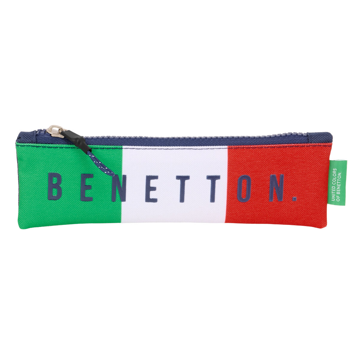Holdall Benetton Flag Navy Blue 20 x 6 x 1 cm Holdall Benetton Flag Navy Blue 20 x 6 x 1 cm