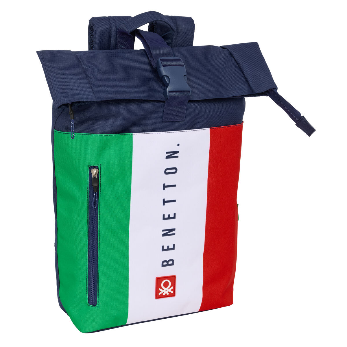 Laptop Backpack Benetton Flag Navy Blue 28 x 42 x 13 cm Laptop Backpack Benetton Flag Navy Blue 28 x 42 x 13 cm