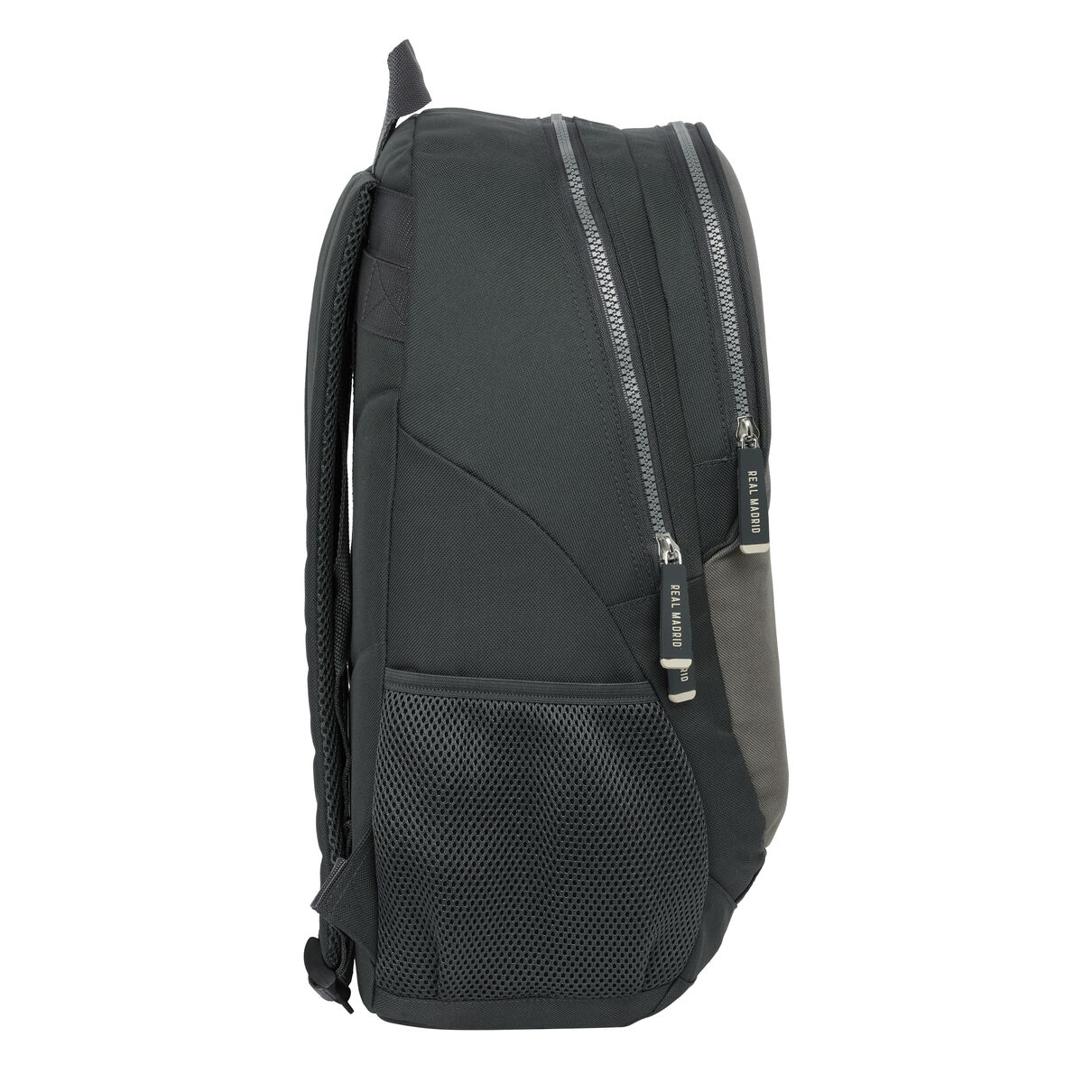School Bag Real Madrid C.F. Grey 32 x 44 x 16 cm