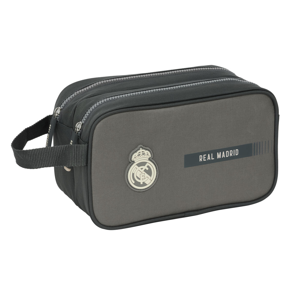Travel Vanity Case Real Madrid C.F. Grey Sporting 26 x 15 x 12.5 cm Travel Vanity Case Real Madrid C.F. Grey Sporting 26 x 15 x 12.5 cm