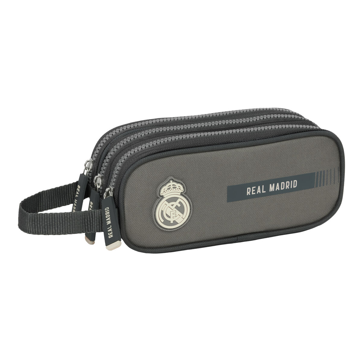 Holdall Real Madrid C.F. Grey 21 x 8.5 x 7 cm Holdall Real Madrid C.F. Grey 21 x 8.5 x 7 cm