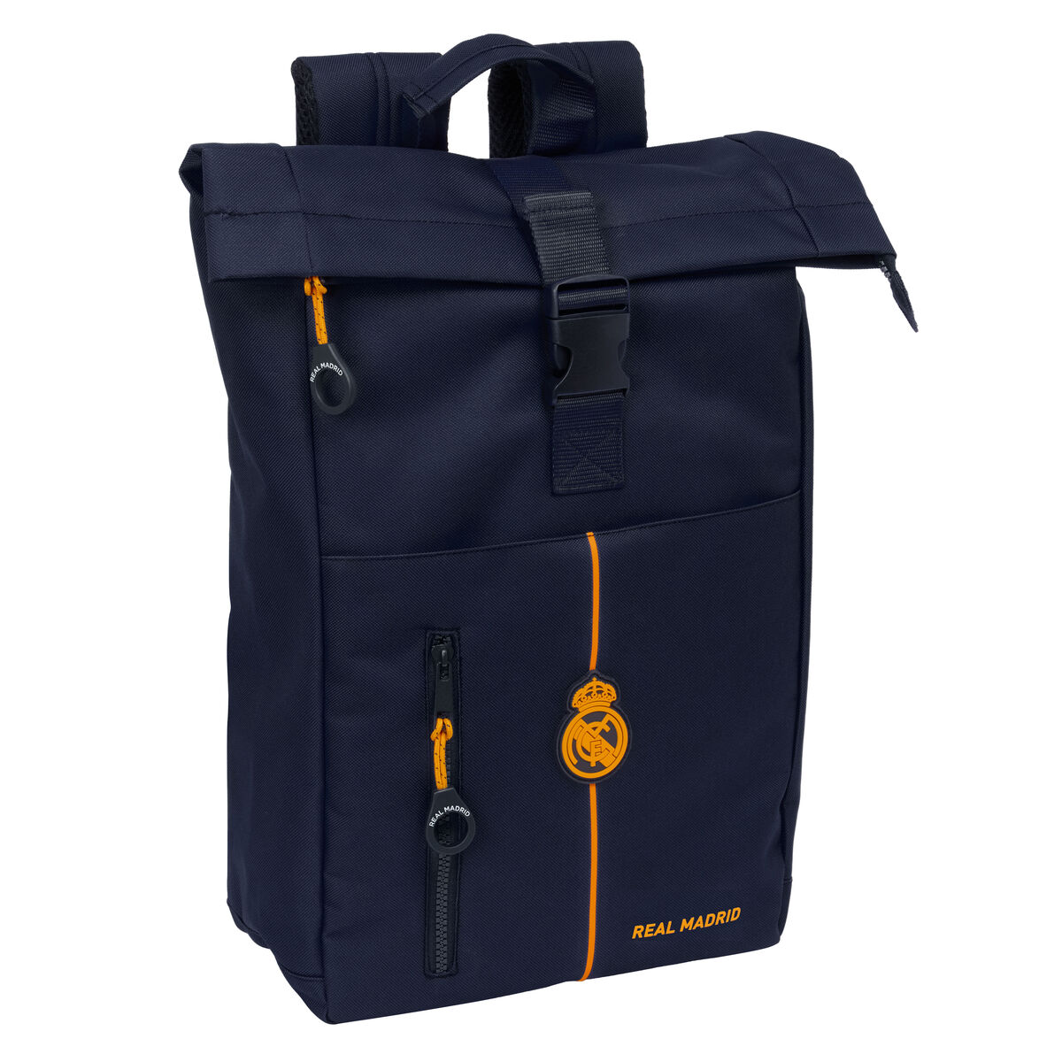 Laptop Backpack Real Madrid C.F. 24/25 Away Navy Blue 28 x 42 x 13 cm Laptop Backpack Real Madrid C.F. 24/25 Away Navy Blue 28 x 42 x 13 cm