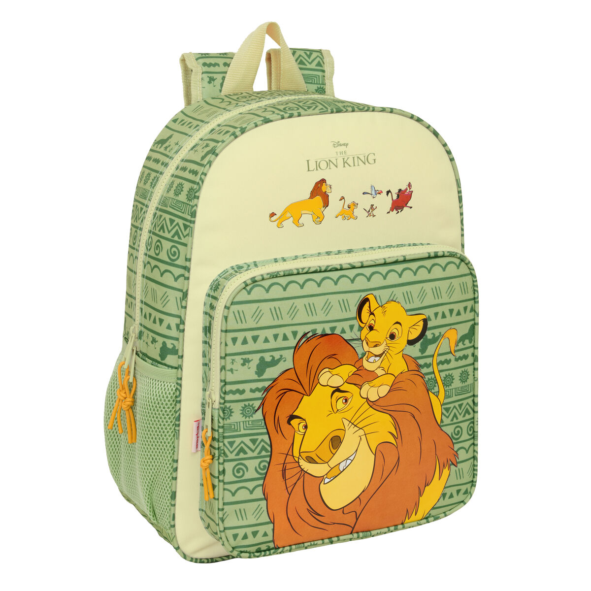 School Bag Mufasa Green Beige 33 x 42 x 14 cm School Bag Mufasa Green Beige 33 x 42 x 14 cm