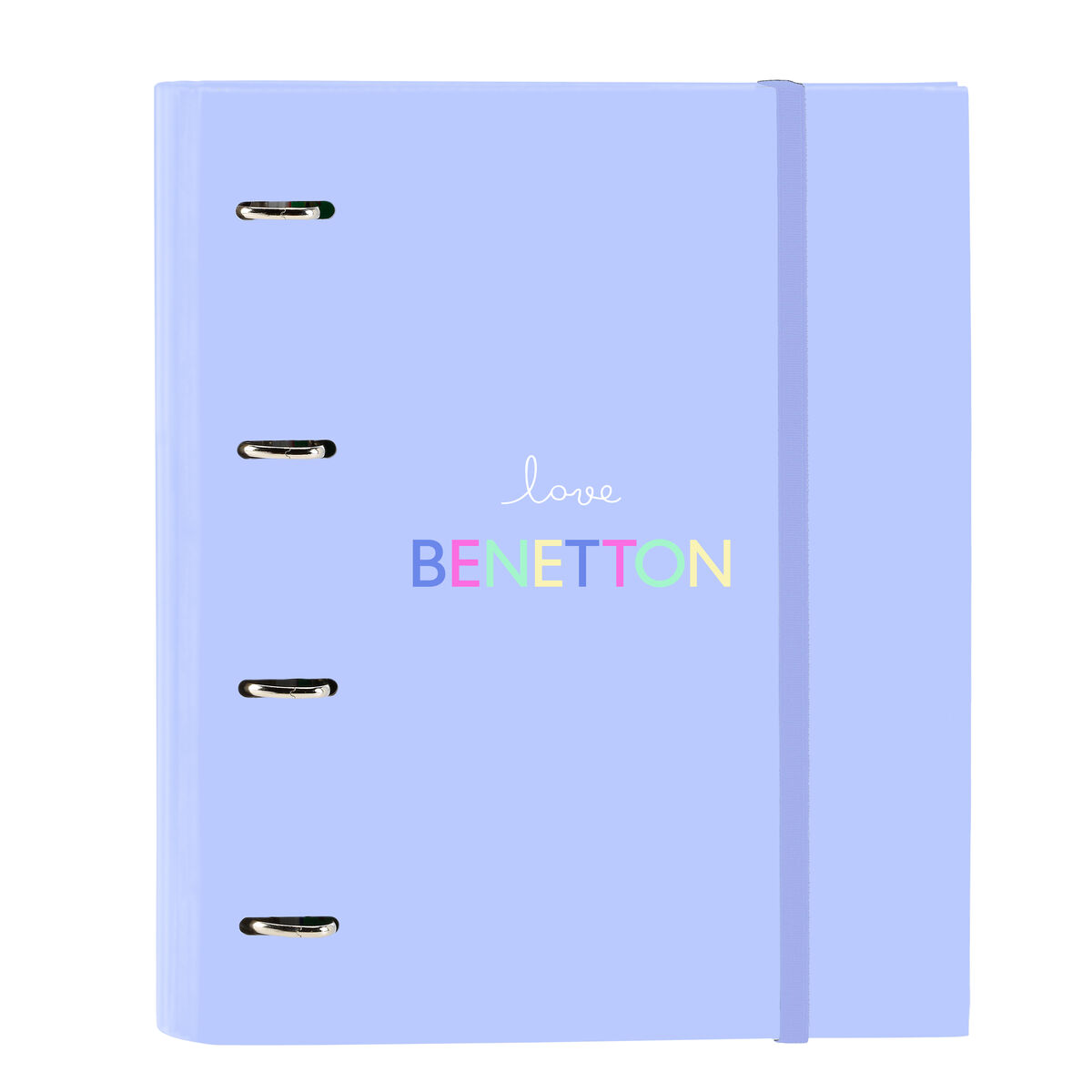 Ring binder Benetton Lila Lilac 27 x 32 x 3.5 cm Ring binder Benetton Lila Lilac 27 x 32 x 3.5 cm