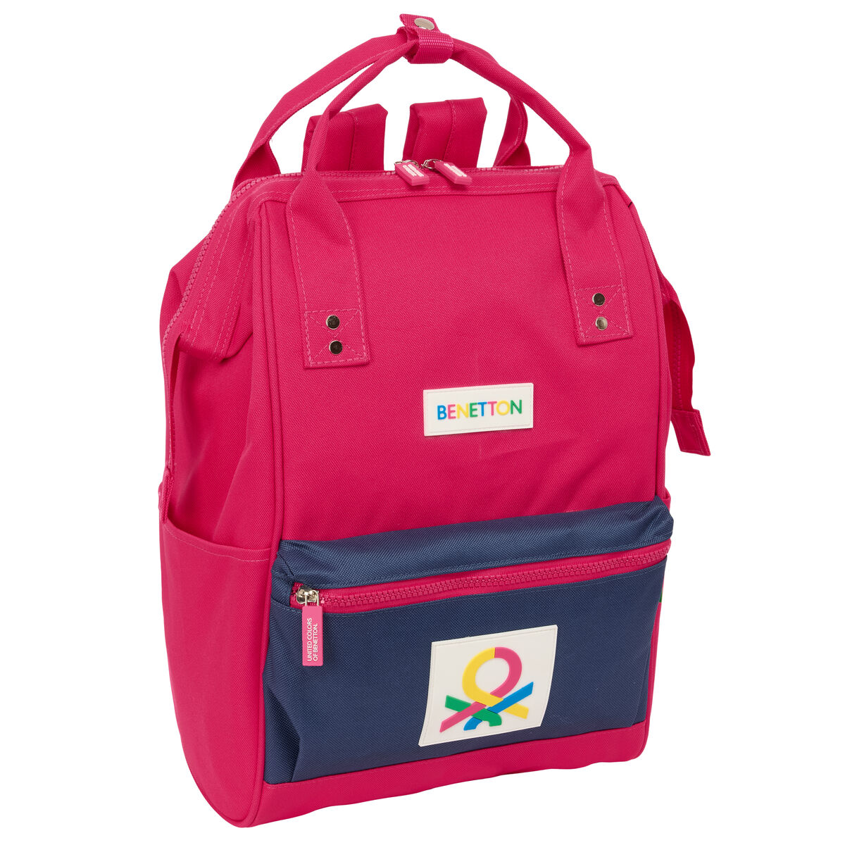 Casual Backpack Benetton benetton Cherry Navy Blue Casual Backpack Benetton benetton Cherry Navy Blue
