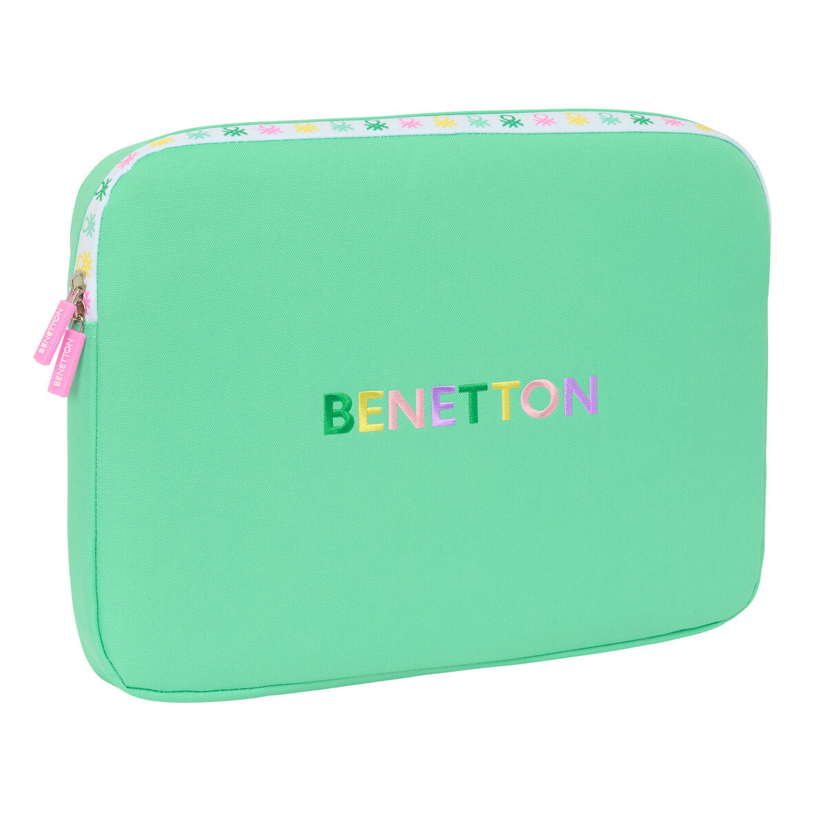 Laptop Cover Benetton Mint Green 15,6” 39,5 x 27,5 x 3,5 cm