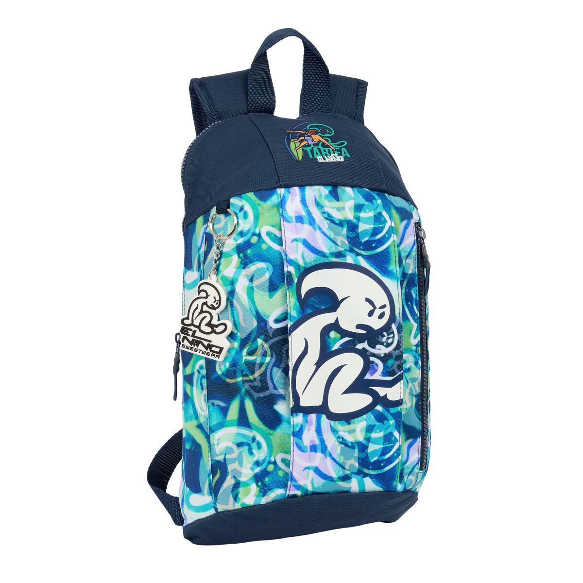 Casual Backpack El Nio Kook Navy Blue 22 x 39 x 10 cm