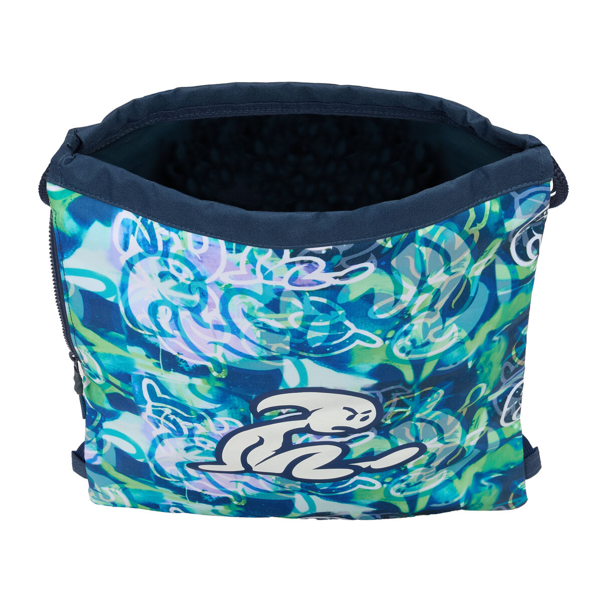 Backpack with Strings El NiÃ±o Kook Navy Blue 35 x 40 x 1 cm