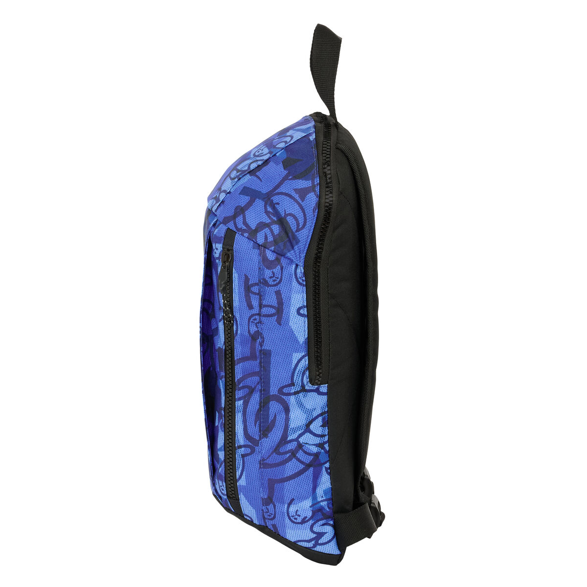 Casual Backpack El Nio Roller Blue Black 22 x 39 x 10 cm