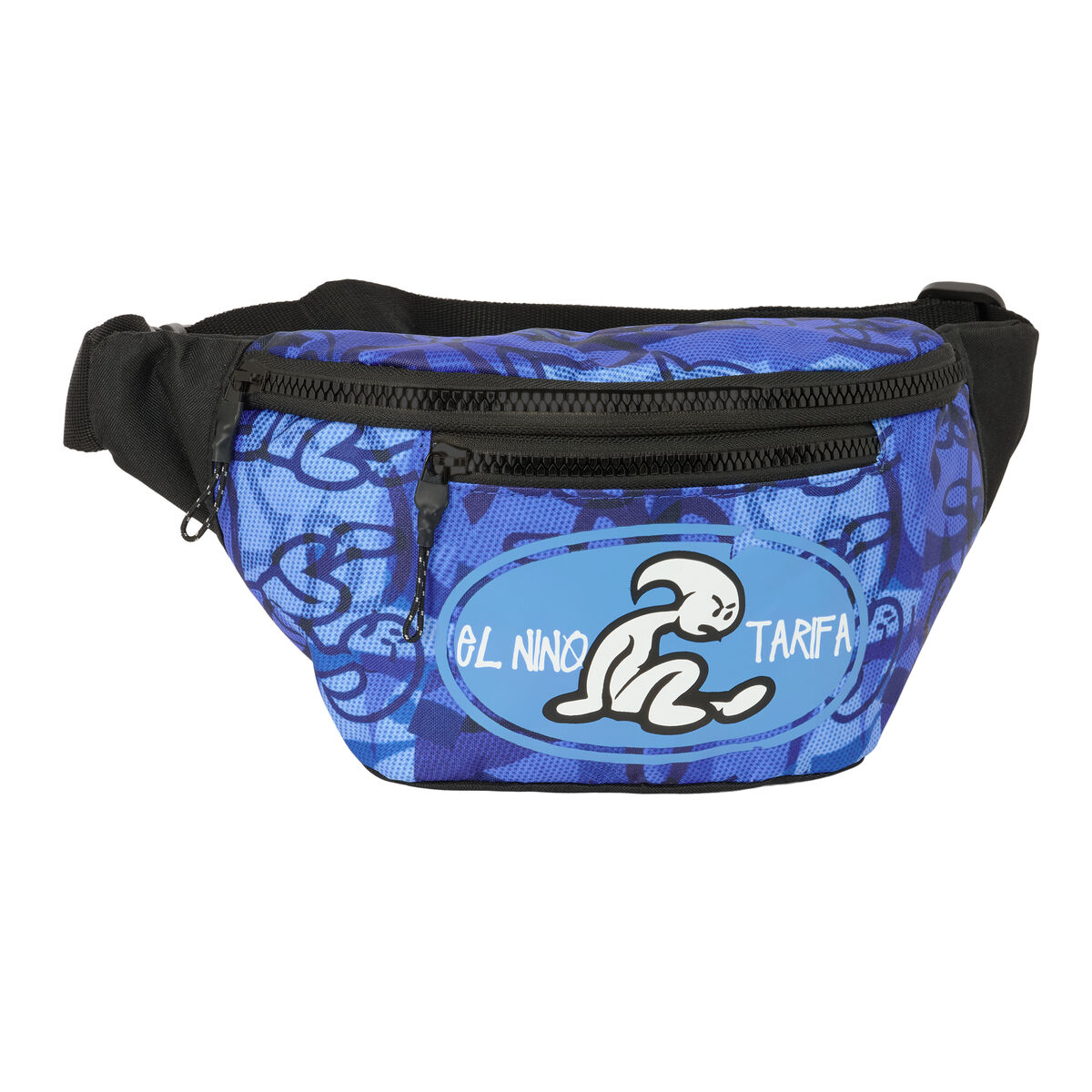 Belt Pouch El Nio Roller Blue Black 23 x 12 x 9 cm