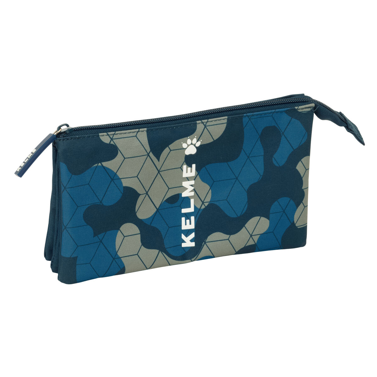 Triple Carry-all Kelme Epic Navy Blue 22 x 12 x 3 cm Triple Carry-all Kelme Epic Navy Blue 22 x 12 x 3 cm