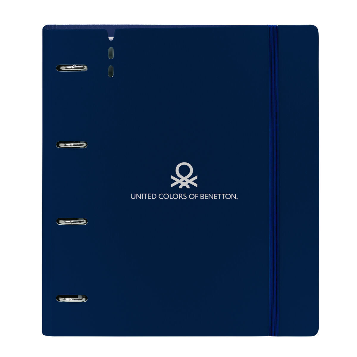 Ring binder Benetton Damero Navy Blue 27 X 32 X 4 cm Ring binder Benetton Damero Navy Blue 27 X 32 X 4 cm