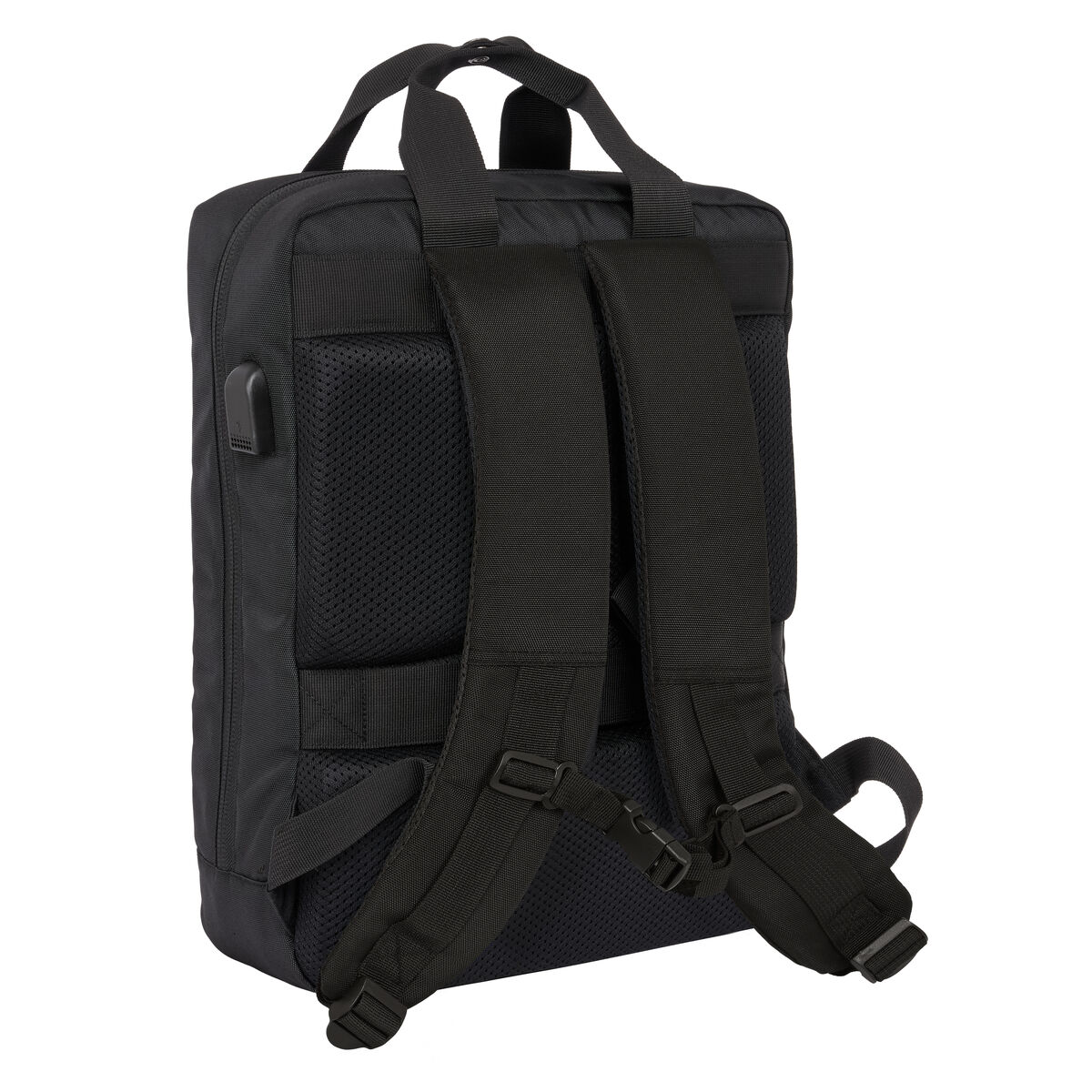 Laptop Backpack F.C. Barcelona Premium Black 29 x 39 x 11 cm 13,3″