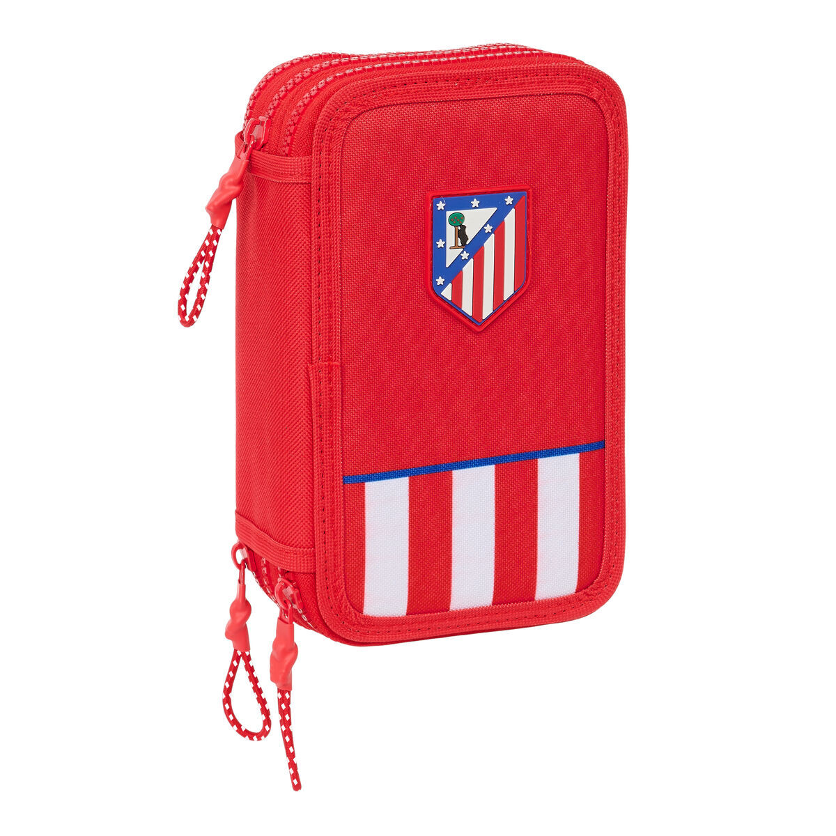 Triple Pencil Case Atlético Madrid Red 12,5 x 19,5 x 5,5 cm 36 Pieces Triple Pencil Case Atlético Madrid Red 12,5 x 19,5 x 5,5 cm 36 Pieces