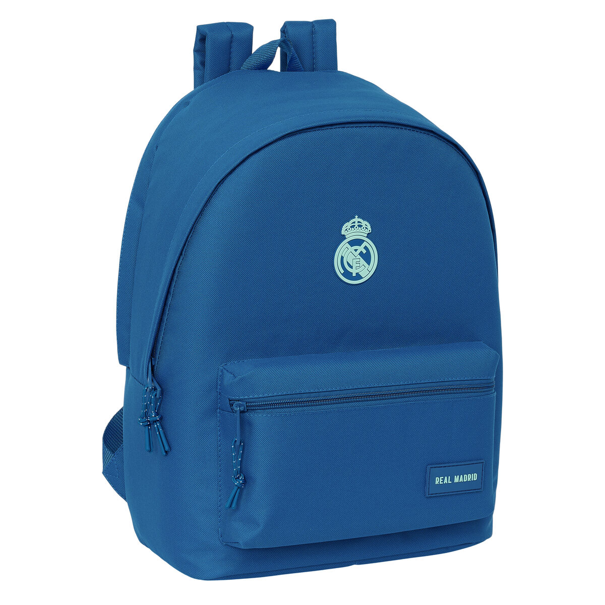 Laptop Backpack Real Madrid C.F. Blue 31 x 44 x 18 cm Laptop Backpack Real Madrid C.F. Blue 31 x 44 x 18 cm